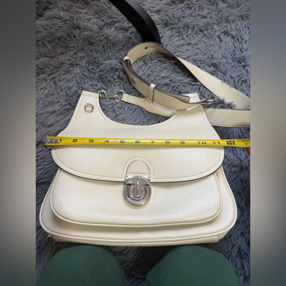 ⭐️Tory Burch Cream Saddle Crossbody Bag - Picture 5 of 6